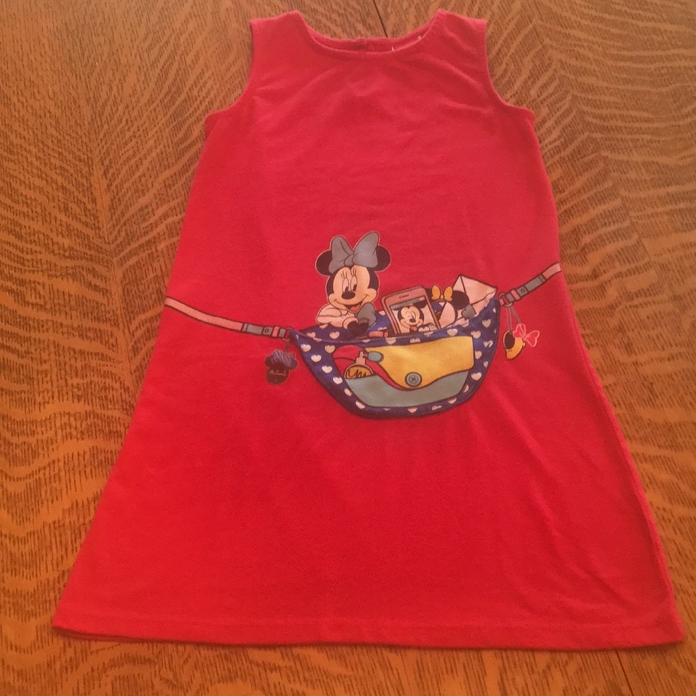 Cute red Minnie Mouse dress